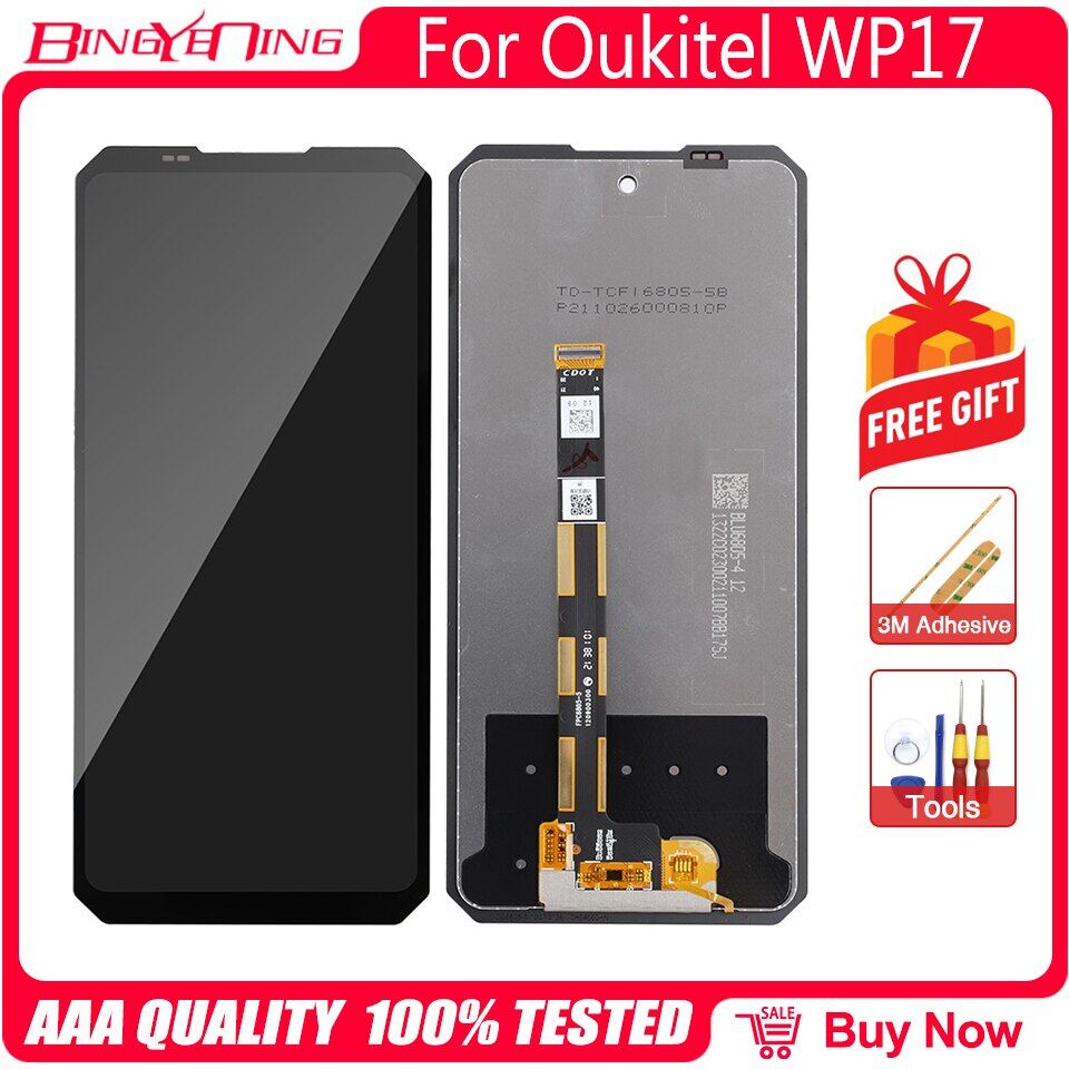 New Original For OUKITEL WP17 WP19 LCD Display Touch Screen Digitizer Assembly For OUKITEL WP20 Phone