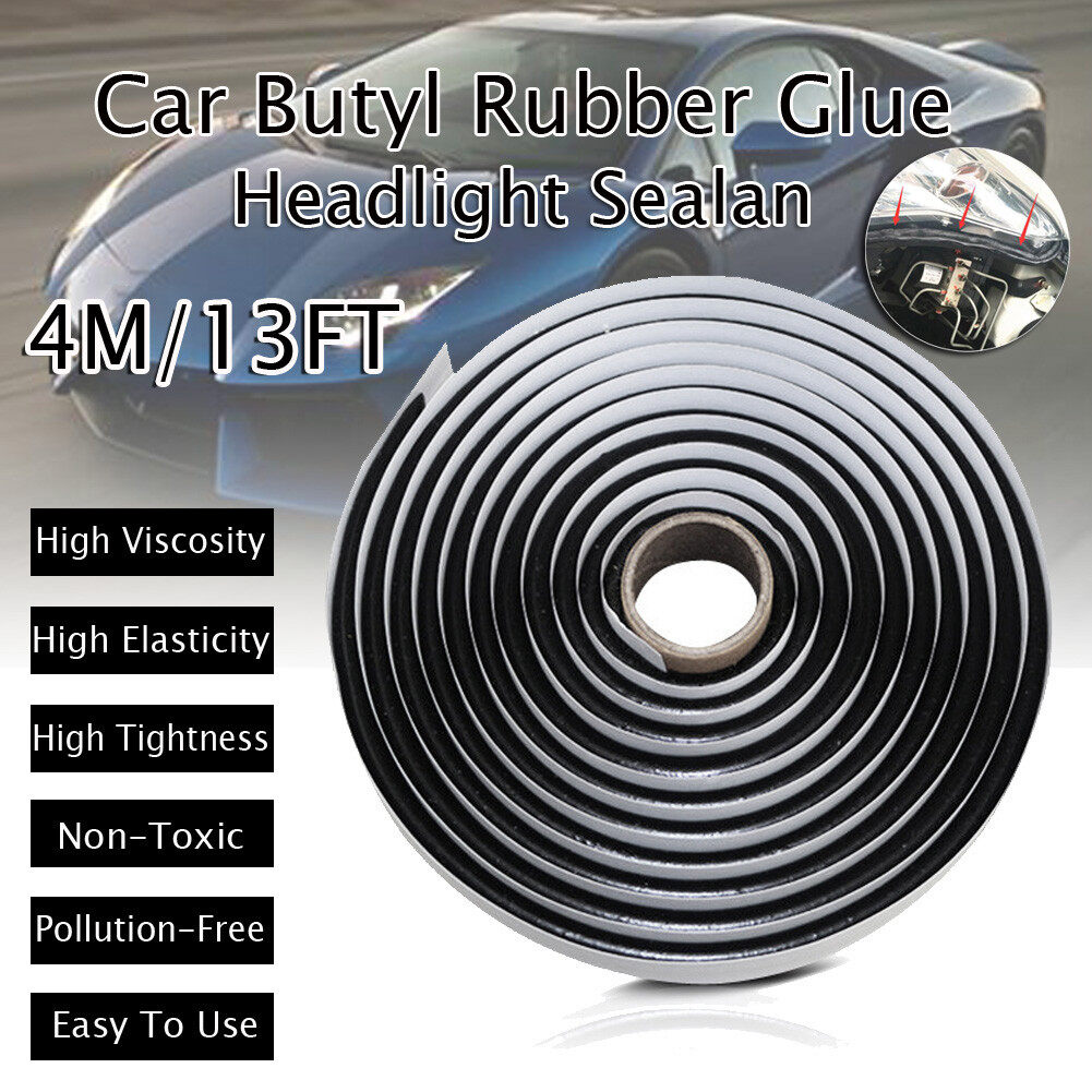 Retrofit Truck LED Headlight Glue Sealant Glue Car Reseal Strip Butyl Rubber