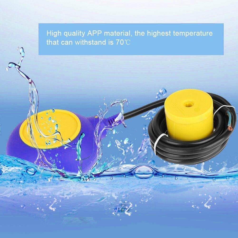 Công tắc phao cảm biến điều khiển mực nước với cáp 3m cấu trúc đơn giản dễ vận hành - INTL