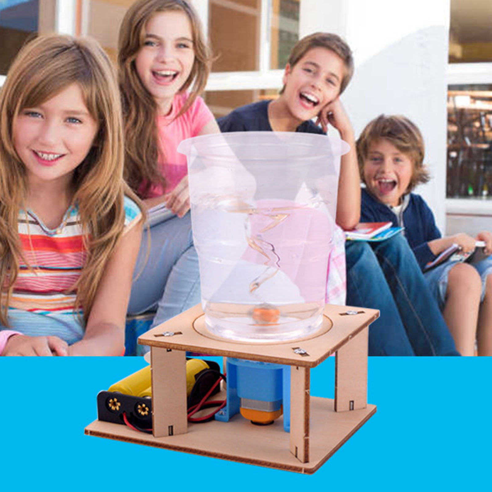 Electric Vortex Experiment Eco-friendly Stimulate Learning Interest Plastic Children Science Electric Vortex Experiment for Education