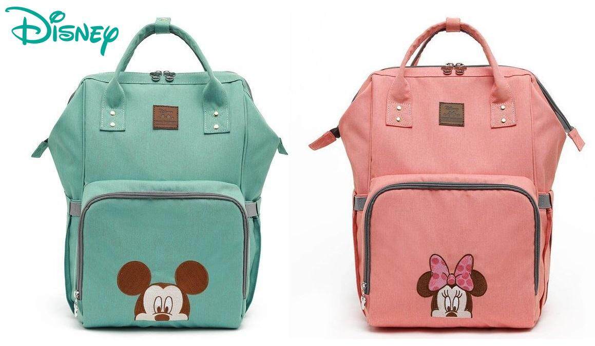 Original Disney Baby Diaper Mummy Bag Pastel Colours