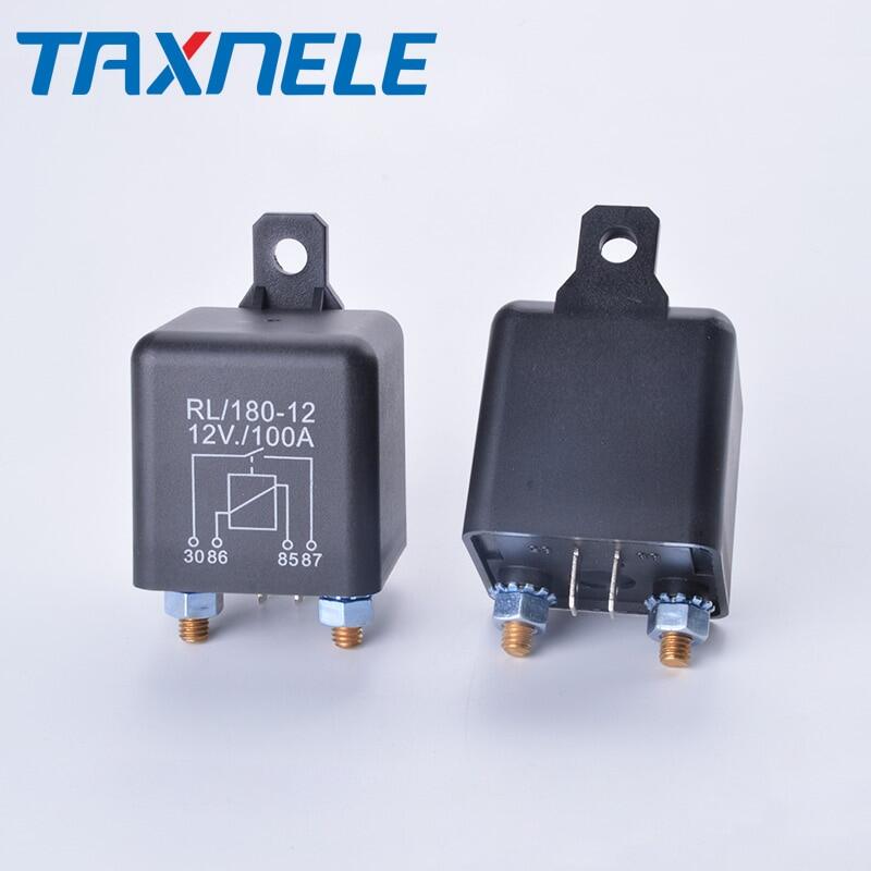 Start Relay Rl180 100a 12v 24v 48v 60v 72v Power Automotive Relay Heavy