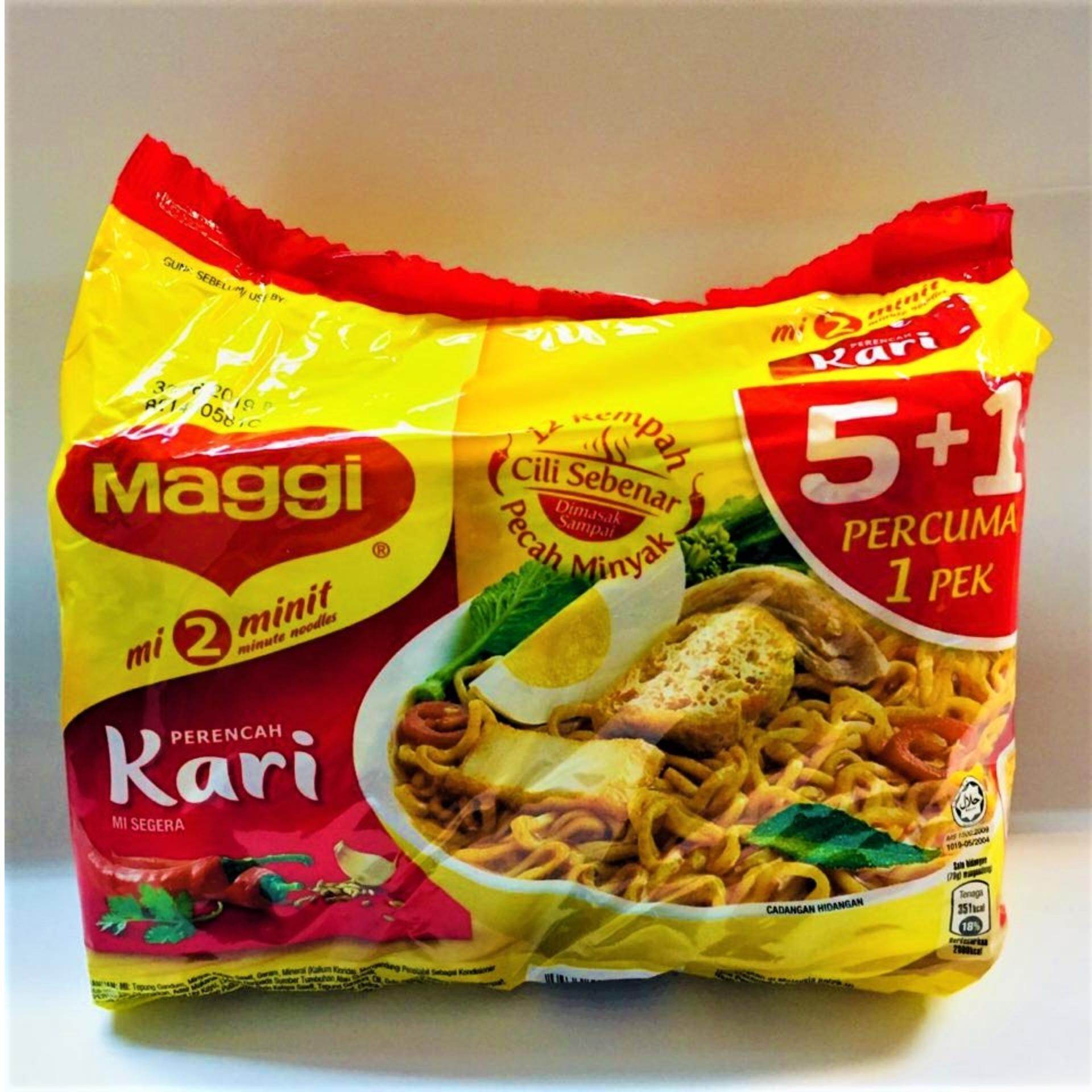Nestle Maggi Kari 6 X 79g Lazada