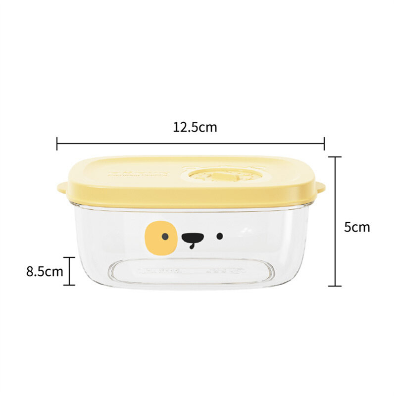 Rice Sub-package Box Frozen Fresh-keeping Box Small Lunch Box Fruit Lunch Box Can Be Heated In Microwave Oven