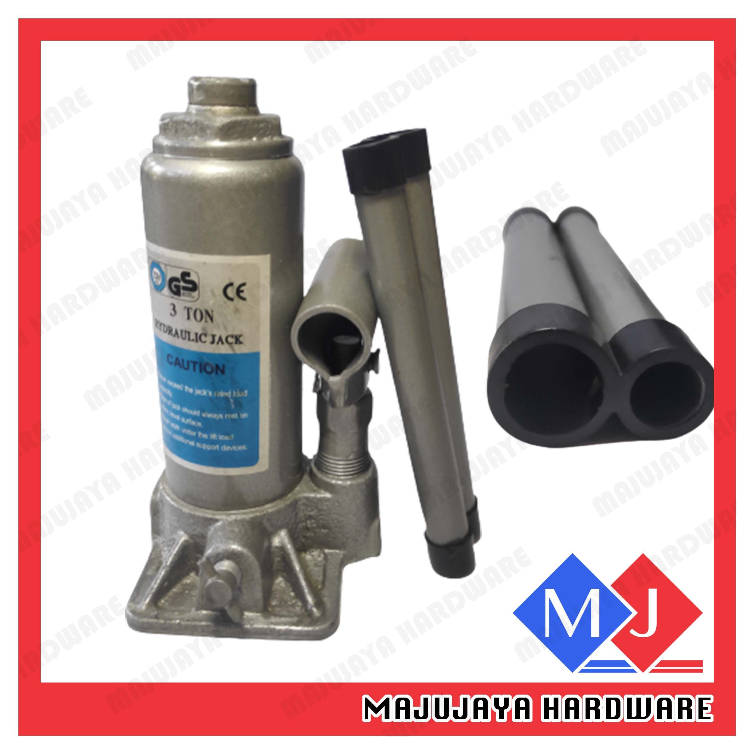 Heavy Duty Hydraulic Bottle Jack Lifting Stand Emergency Vehicle Tool