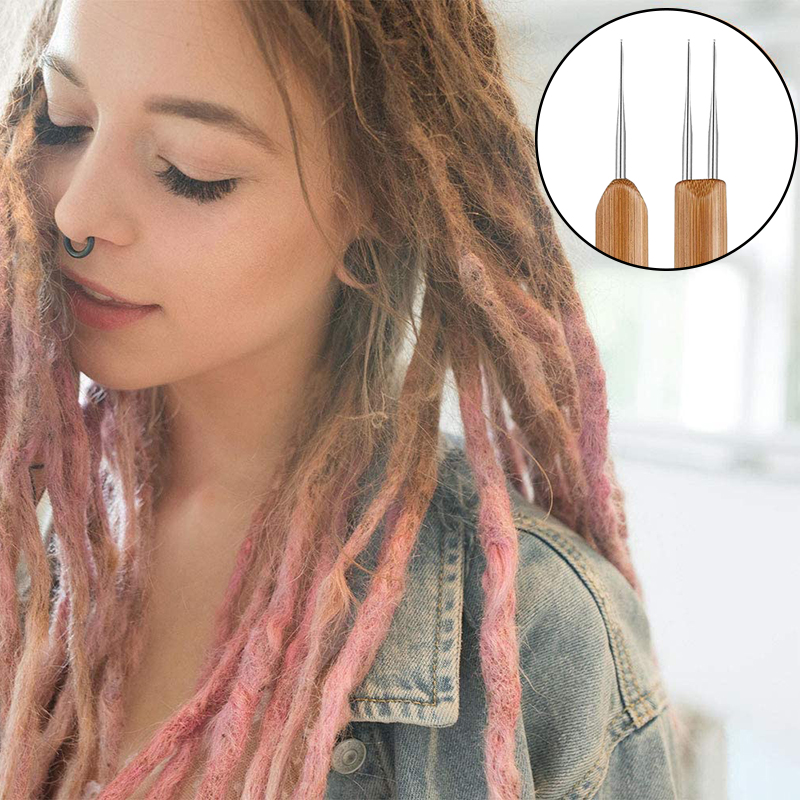 Móc Tóc Giả Dreadlock 0.5Mm Và 0.75 Mm Dụng Cụ Móc Bện Bẩn Đan Móc/YIDA