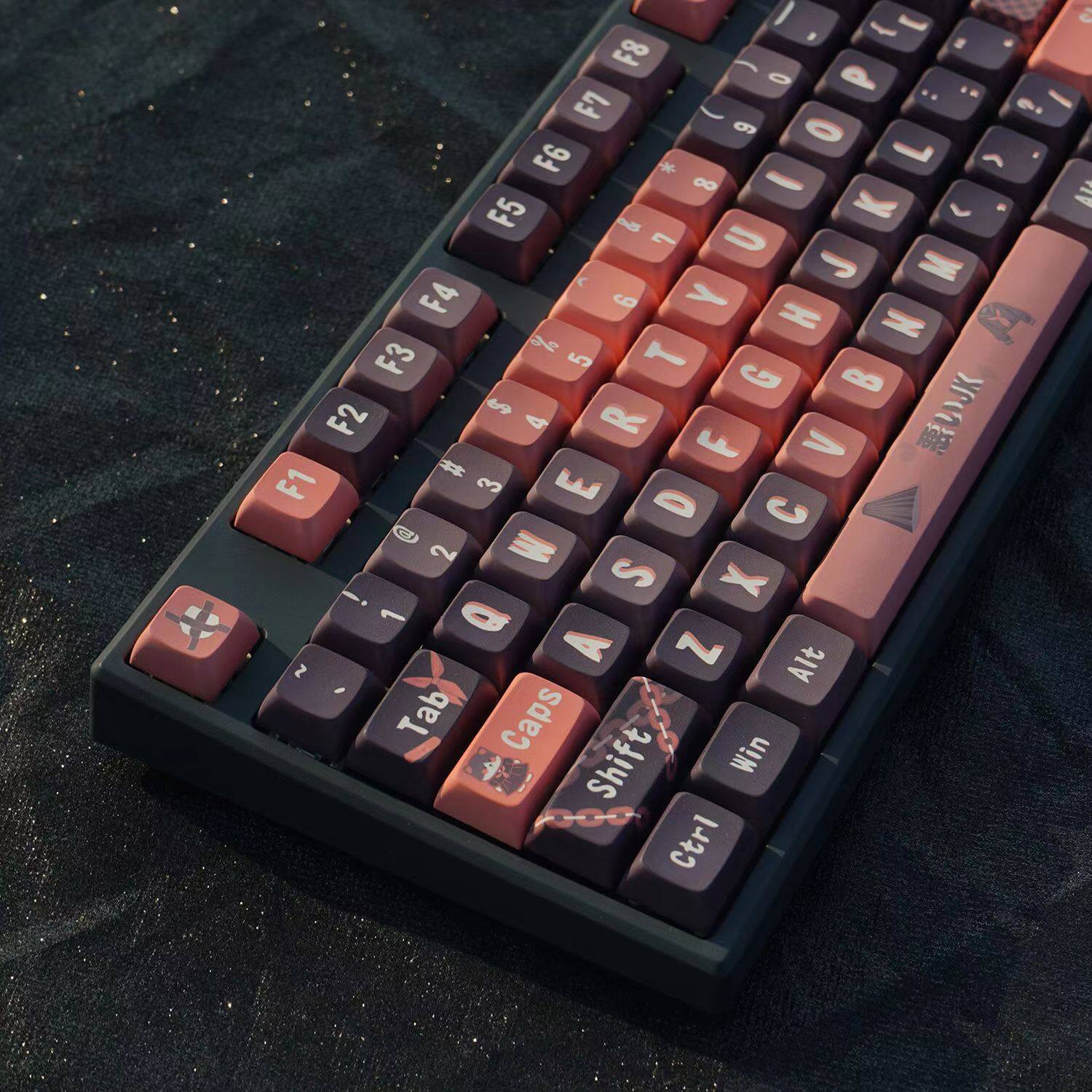 【Keycap Only】XDA Profile Keycap JK 127 Keys PBT Sublimation For Cherry MX Switch Mechanical Keyboard