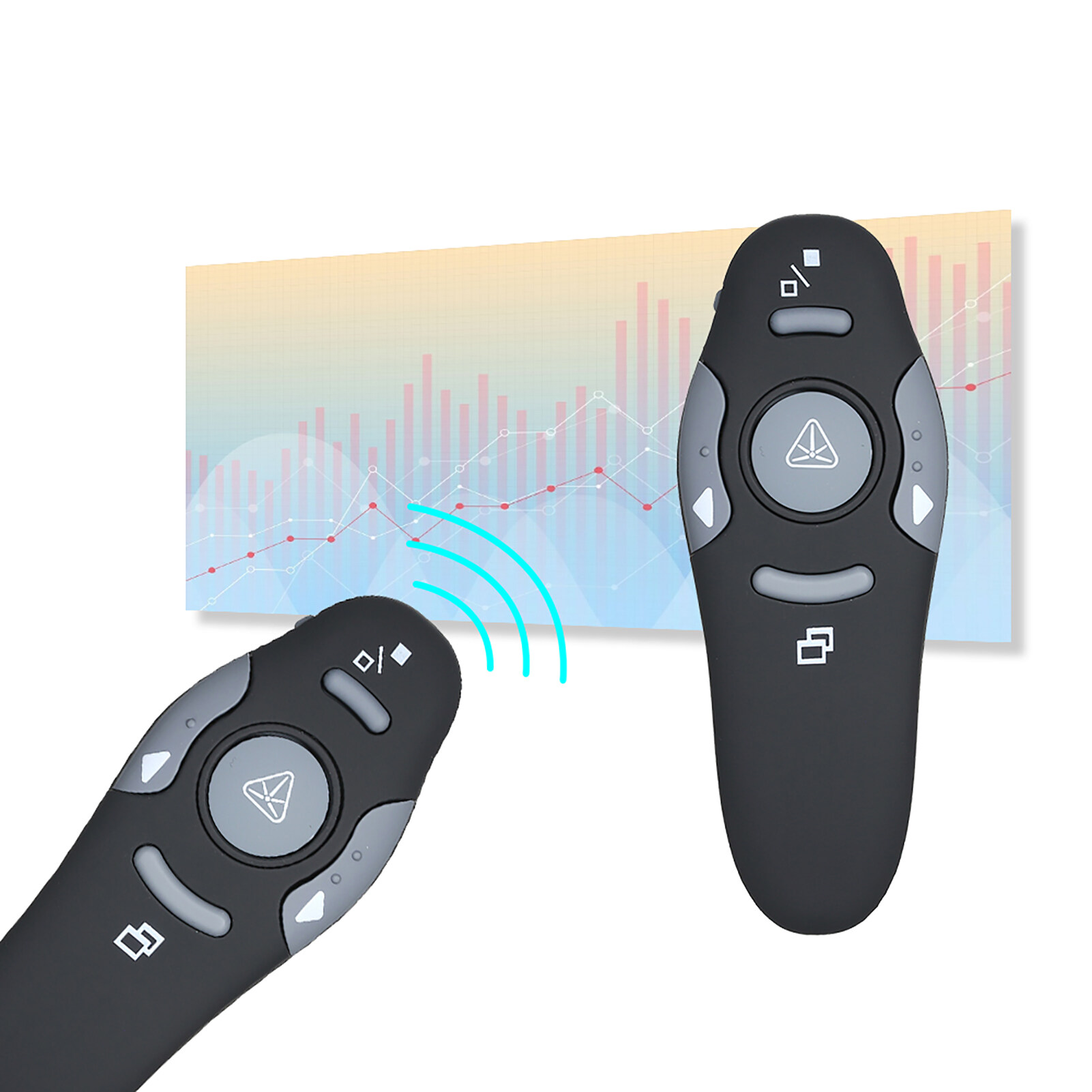 KKmoon Con Trỏ Thuyết Trình Powerpoint Không Dây 2.4GHz Con Trỏ Thuyết