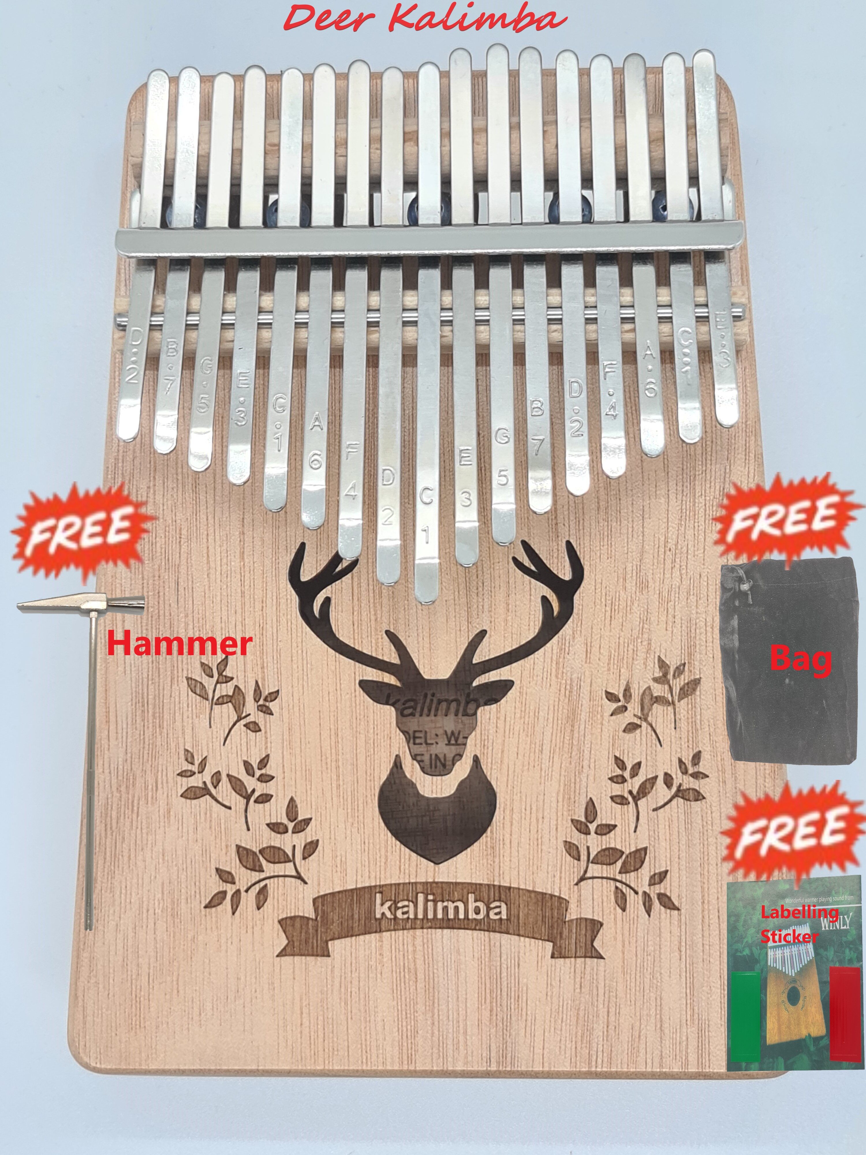 Deer kalimba deals