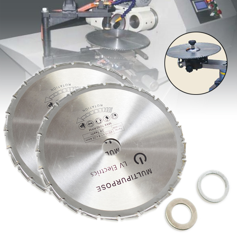 BOKALI 1PCS New 210mm Circular Saw Blade Disc For Rage Rage4 RageB 25.4mm Bore Evolution 24T