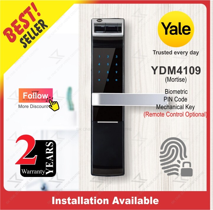 YALE YDM 4109 SMART DIGITAL DOOR LOCK Lazada