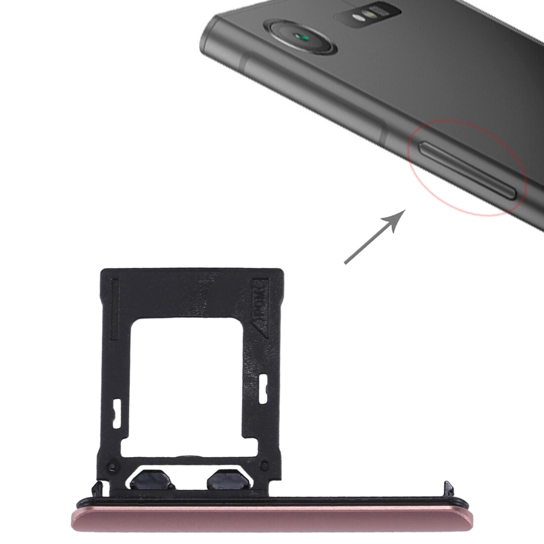Aboutcellphone chính hãng khay thẻ Sim + khay thẻ Sim/khay thẻ Micro SD cho Sony Xperia 10 III