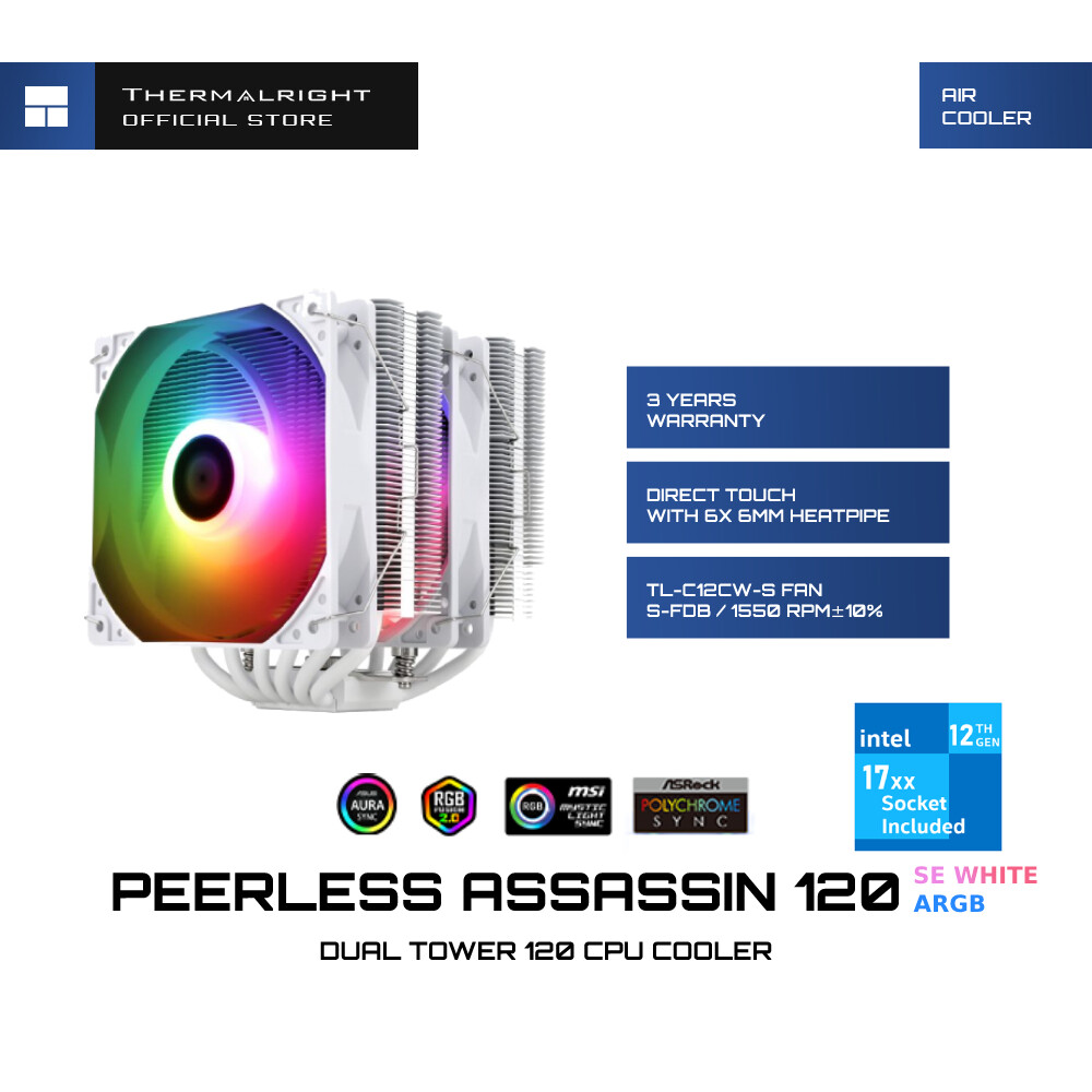 Thermalright Peerless Assassin 120 SE Series PA120 SE Dual Tower 120 ...