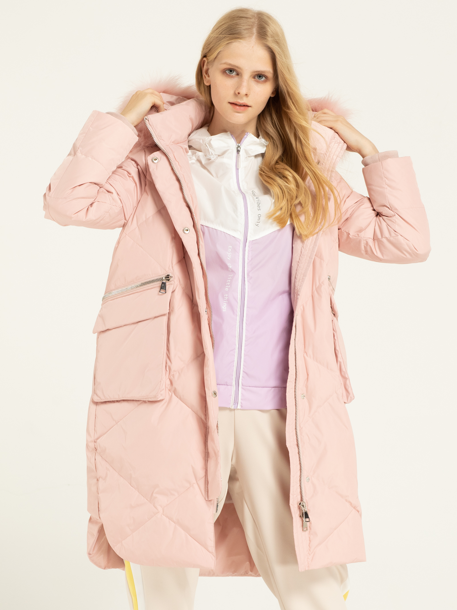 WINTER TIME Ladies Oversized Down Parka 
