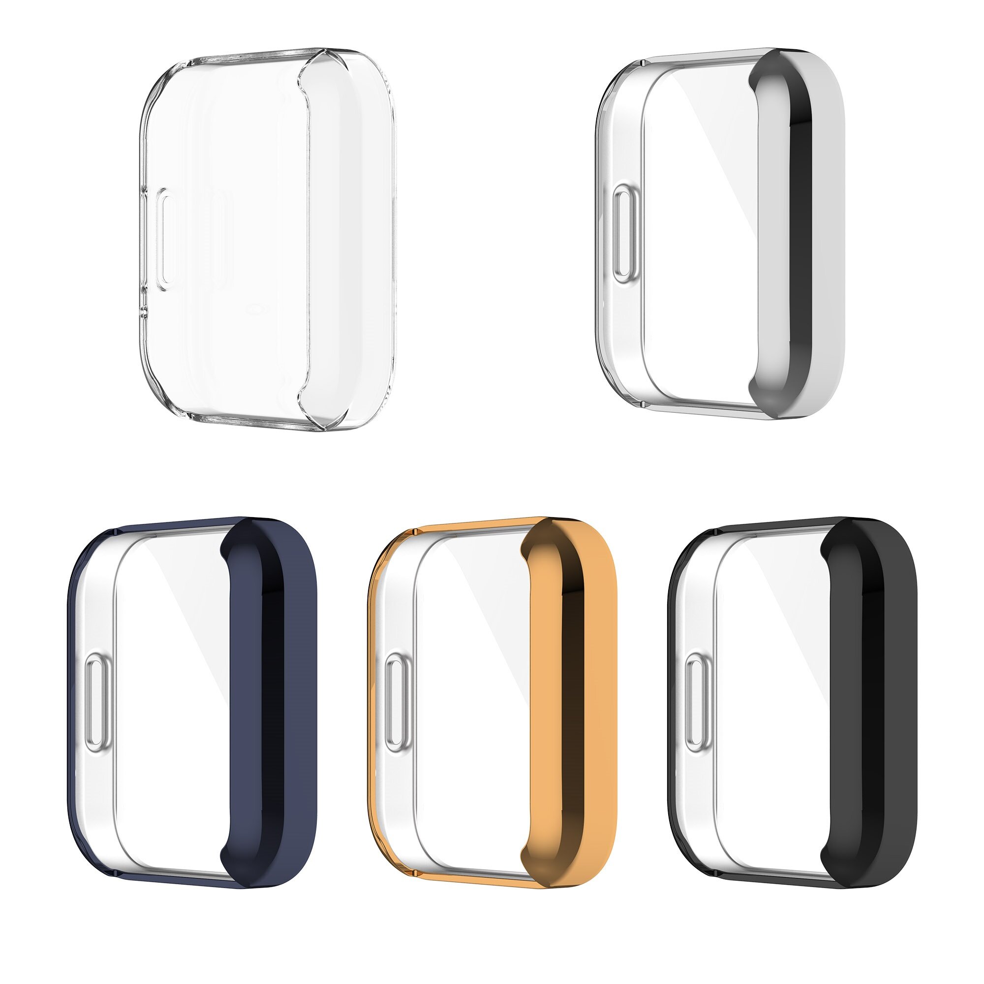 Xiaomi Redmi Watch 2 Lite Ốp Đồng Hồ Bảo Vệ Vỏ Bảo Vệ Toàn Màn Hình Ốp Trong Suốt TPU Trong Suốt Redmi2 Lite
