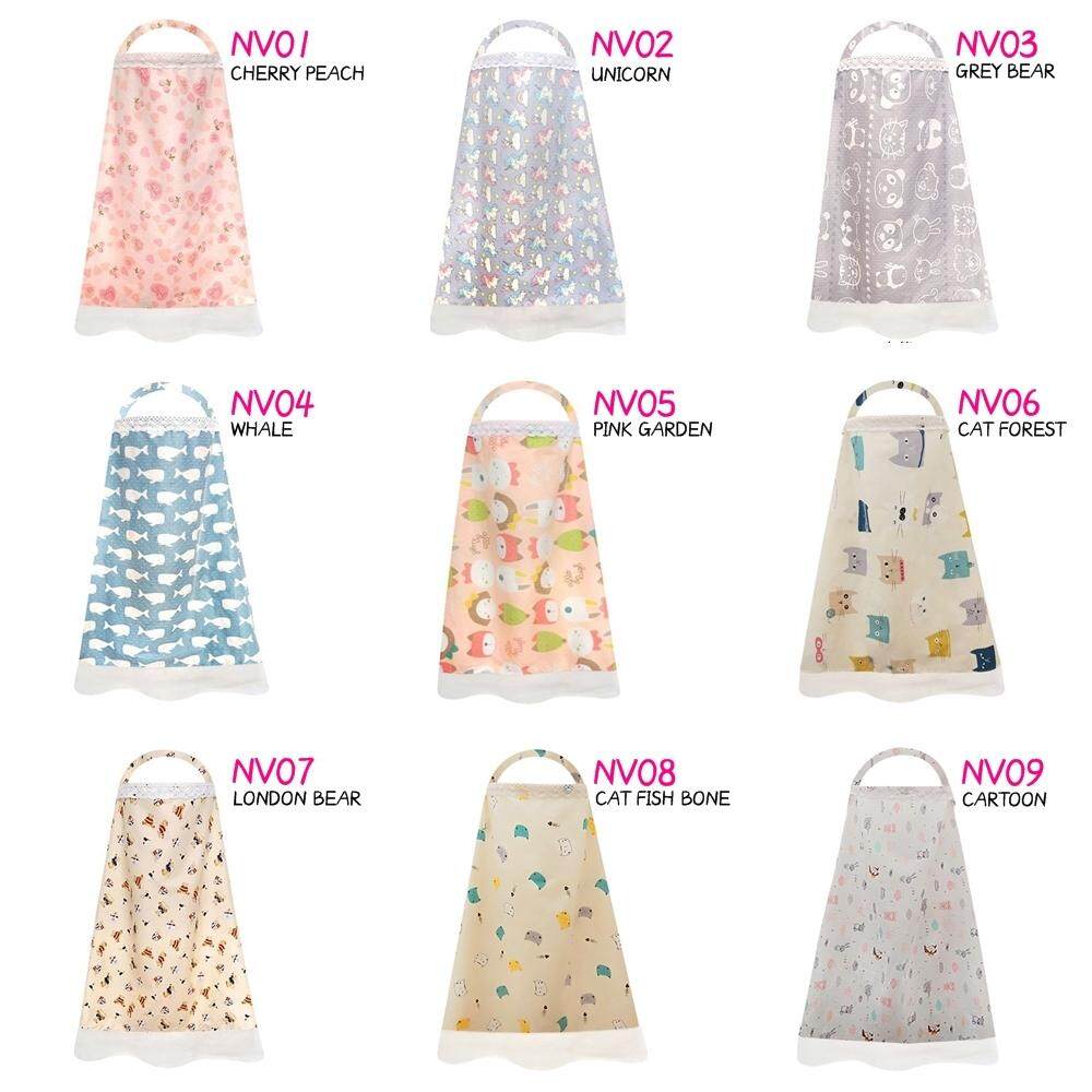 NURSING COVER Hider BREASTFEEDING COVER Forrest Animals ALL COTTON POCKET