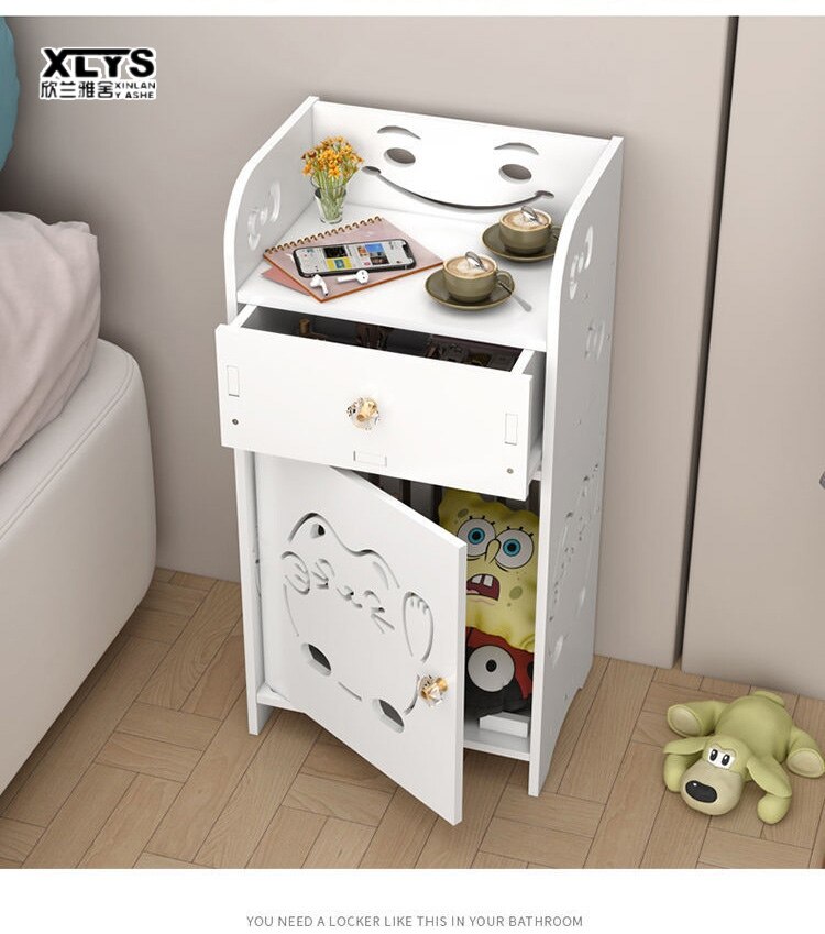 XINLANYASHE simple bedside table bedside table simple cabinet small bedside table