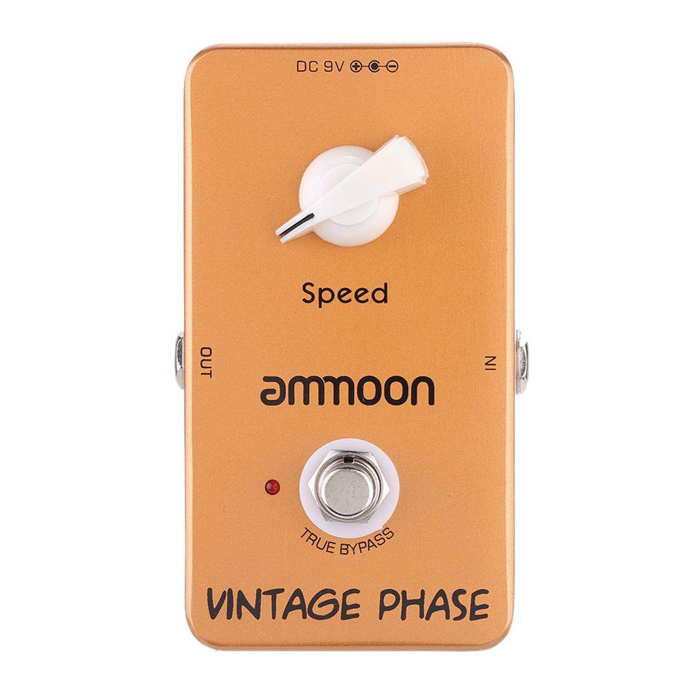 ammoon AP-03 Vintage Phase Phaser Guitar Effect Pedal True Bypass