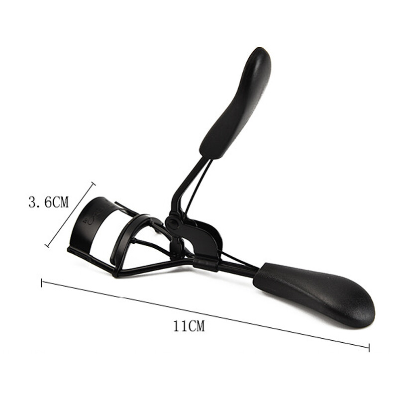 makeup tools Eyelash curler wide-angle Partial curling lash curler rubber lashes pad beginners fake false eyelashes aid styling