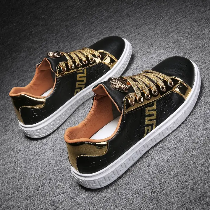 versace men's casual shoes