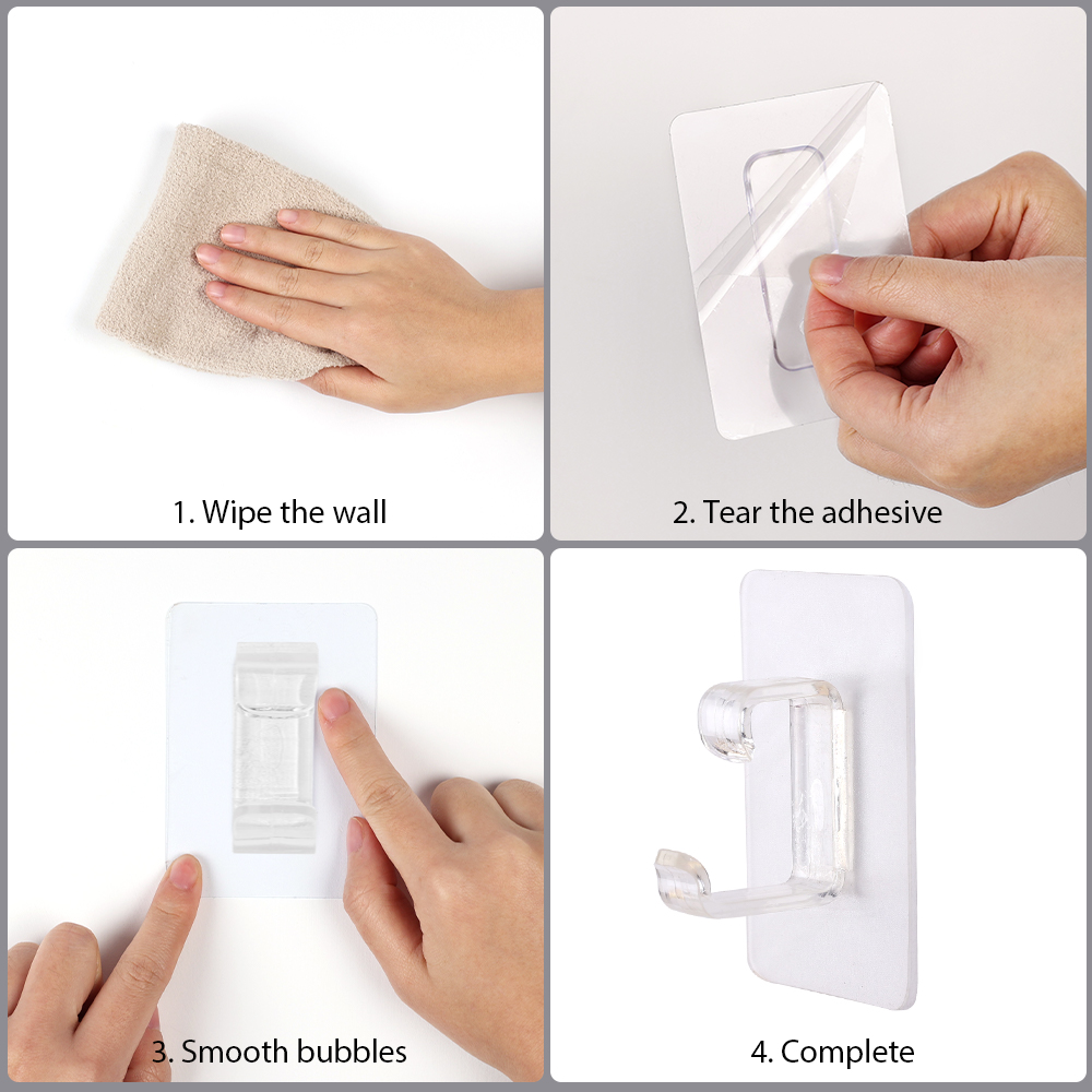 Polocat Móc Treo Chậu Rửa Giá Để Đồ Bồn Rửa Tự Dính Phụ Kiện Kệ Móc Treo Bồn Rửa Phòng Tắm Tiết Kiệm Không Gian