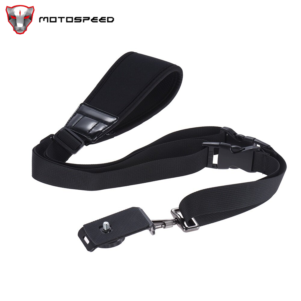 Andoer Professional Rapid Quick Release Camera Shoulder Sling Neck Wrist Strap for DSLR ILDC DV Outdoor Shooting