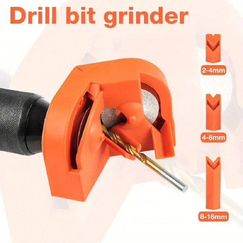 Multifunctional Electric Drill Bit Sharpener Diamond Grinding Blade Sharpening Tool Portable Impact Drill Milling Cutter Grinder