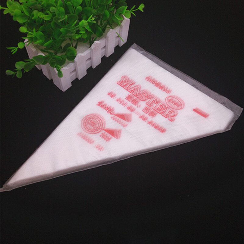 SHOOTHE 10Pcs/Pack Disposable Cake Decorating Bag Kitchen Supplies Plastic DIY Baking Accessories Multi Purpose Pastry Tips Tools Transparent S/M/L