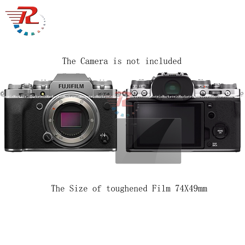 Fujifilm xt4 x-t4 camera tempered glass screen protector for fujifilm xt4 x-t4 xt3 x-t3 xt2 x-t2 x-t1 xt1 cameras film tempered film hd protective film