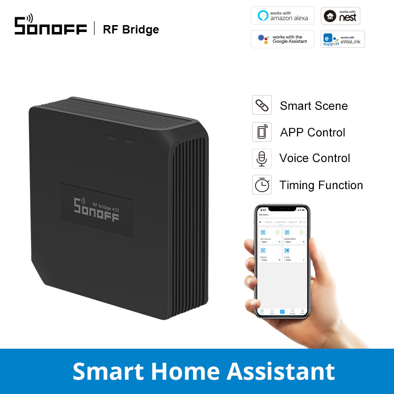 sonoff rf bridge 433 google home