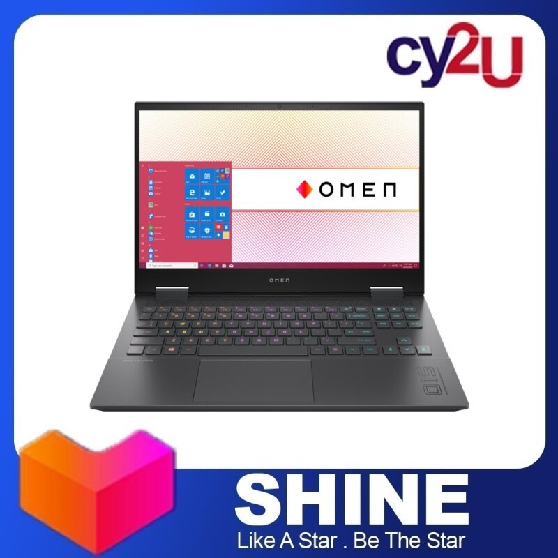 HP OMEN 15-EN1000AX 15.6 FHD 144Hz Gaming Laptop (AMD Ryzen 5 5600H, 8GB RAM, 512GB SSD, NVD RTX3060, Win10) + Omen Backpack Malaysia