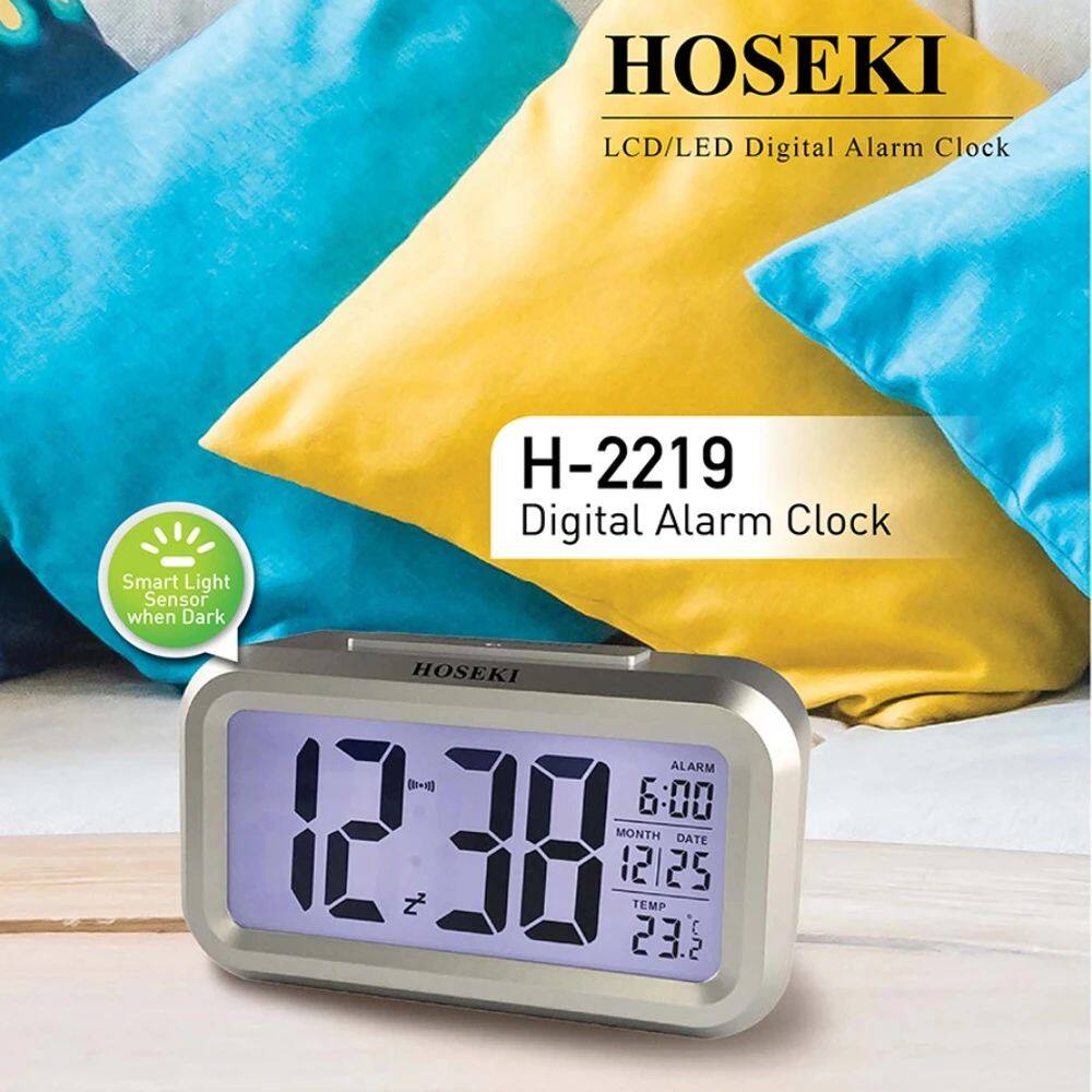 HOSEKI H2219 DIGITAL ALARM CLOCK Lazada