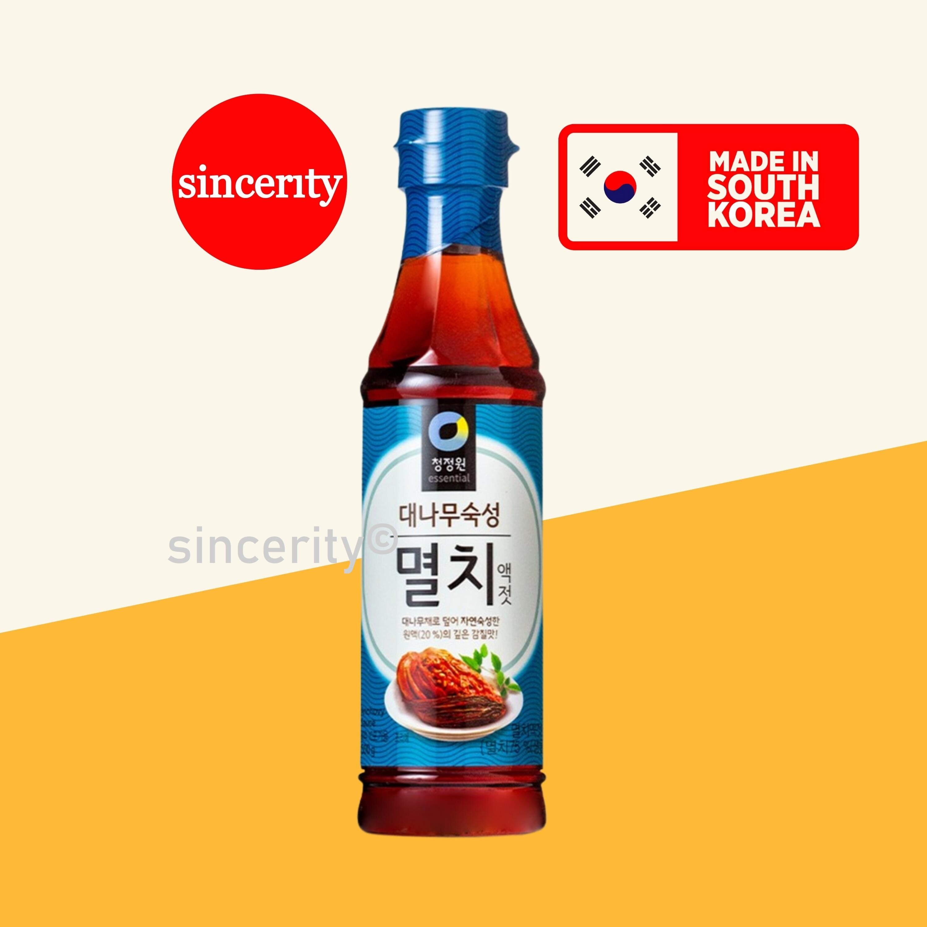 Korea Daesang Anchovy Fish Sauce Anchovy Sauce Fish Sauce Sos Ikan