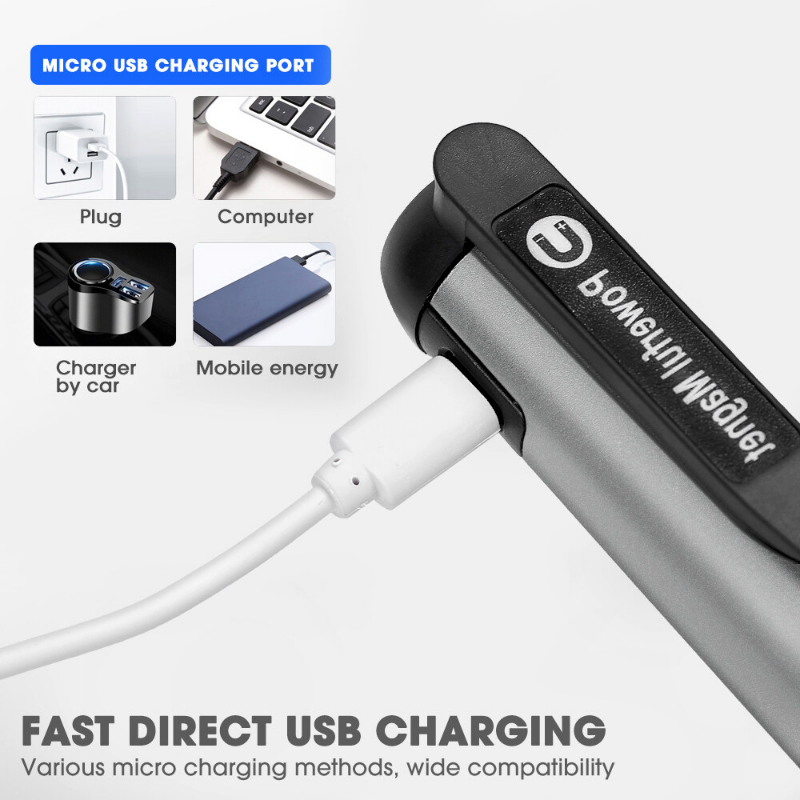 YESPERY Đèn Lồng Siêu Sáng Đèn Pin LED Mini Đèn Làm Việc Có Thể Sạc Qua USB Chống Nước Đèn Pin Đèn Cắm Trại Ngoài Trời Di Động