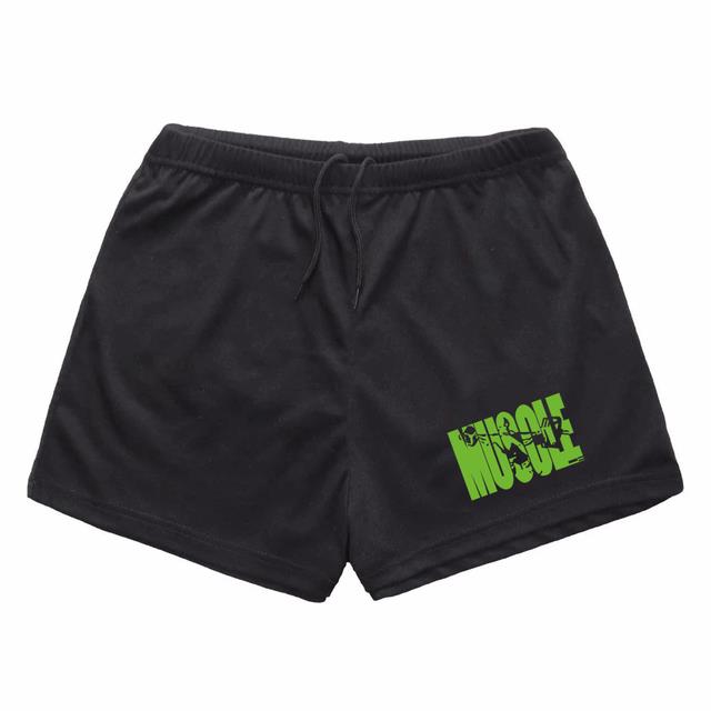 Pure color printing summer quick-drying shorts printing shorts swimming beach pants casual fitness shorts