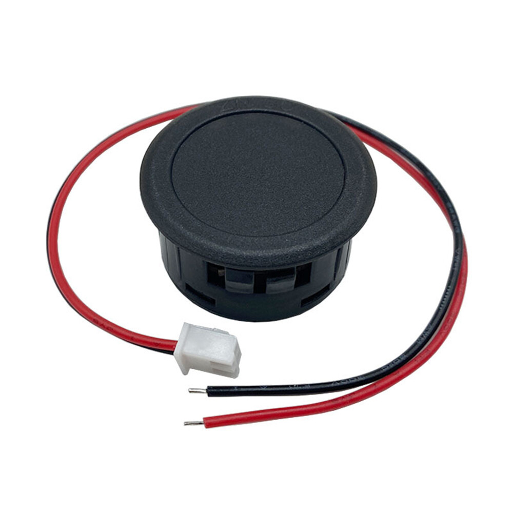 Diymore LED Digital Display Circular Two-wire Voltmeter DC 4-100V DC Digital Voltmeter Head Display Reverse Connection Protection