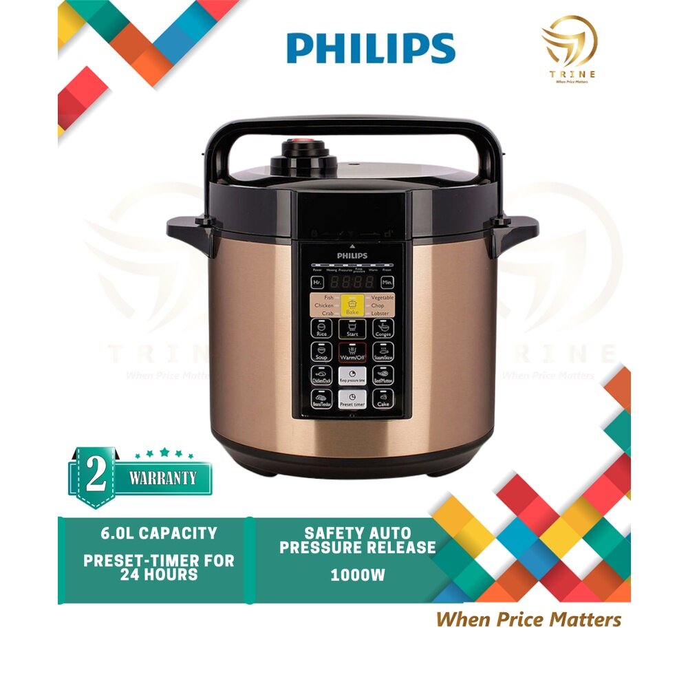 philips pressure cooker auto release