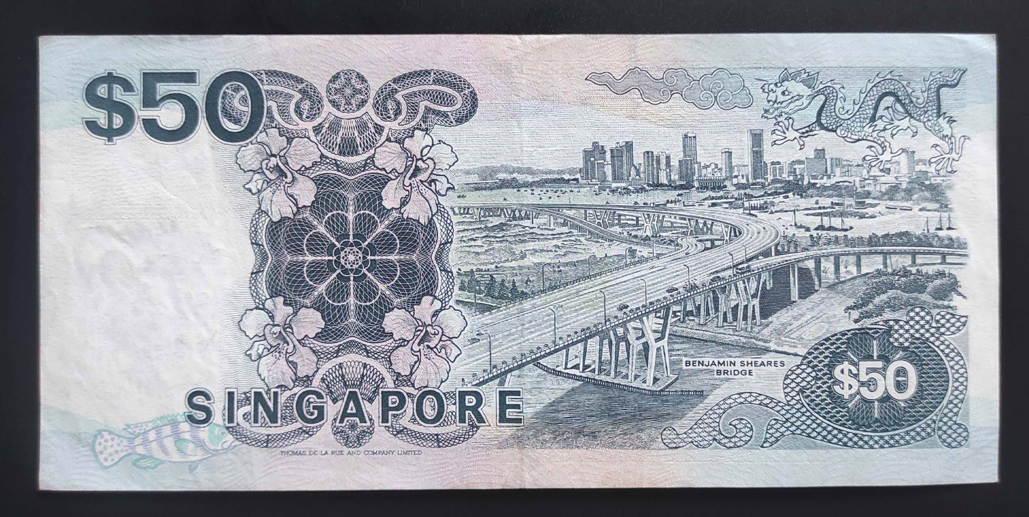SINGAPORE BANKNOTE SGD50 ( SHIP SERIES) | Lazada