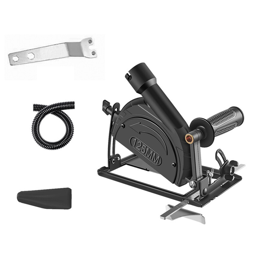 Hand Angle Grinder Converter To Cutter 40mm Depth Adjustable Grinder Bracket To Cutting Woodworking Table Tool with Guide Rule