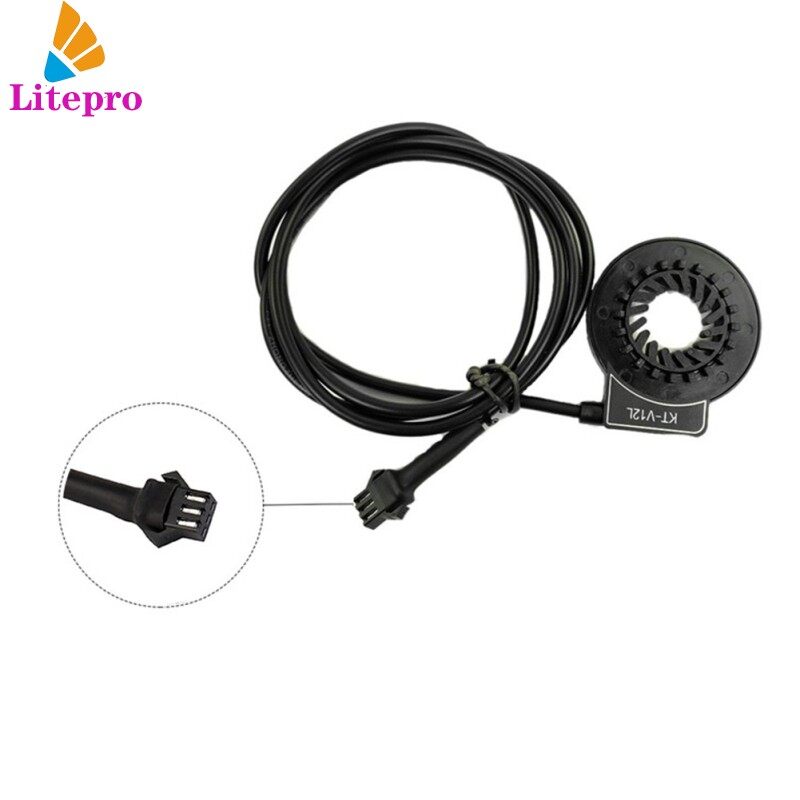 Kt-v12 Speed Sensor Sm Connector High Sensitivity Stable Signal Easy Assembling For Ebike Electric Bike