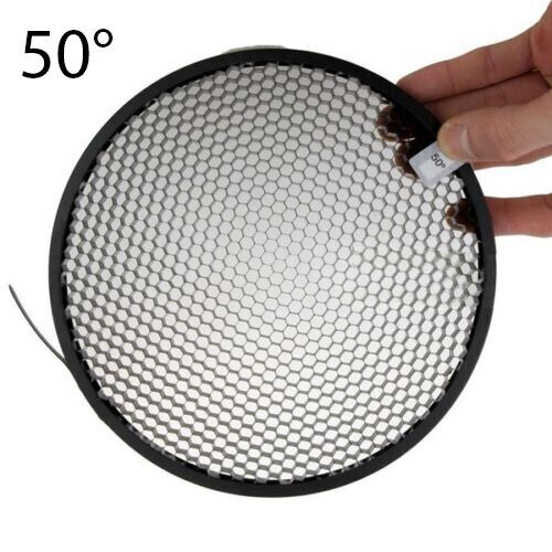 Ambitful honeycomb grid pro 10 20 30 40 50 60 degree honeycomb grid kit for photography reflector cover for profoto zoom standard reflector 2 ii