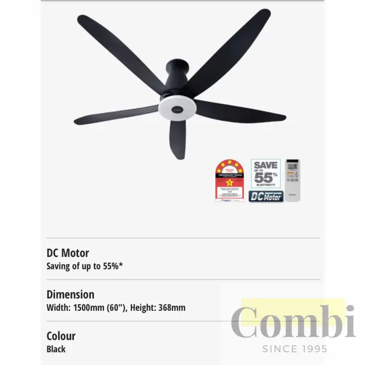 Panasonic 1200mm 48 Inch 3 Blade Regulator Ceiling Fan F M12a0 White Twin Set 2 Pcs Lazada