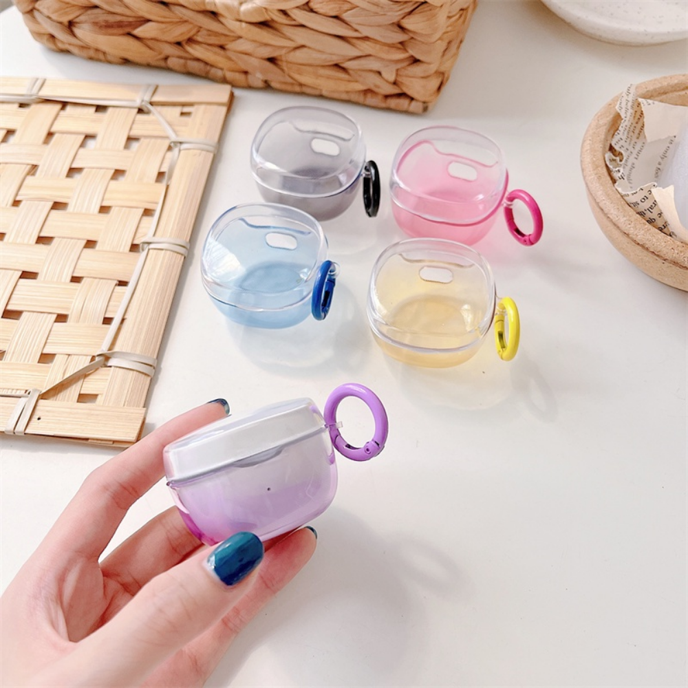 READY STOCK! For Baseus WM01 Case Macaron Gradient for Baseus WM01 Casing Soft Earphone Case Cover