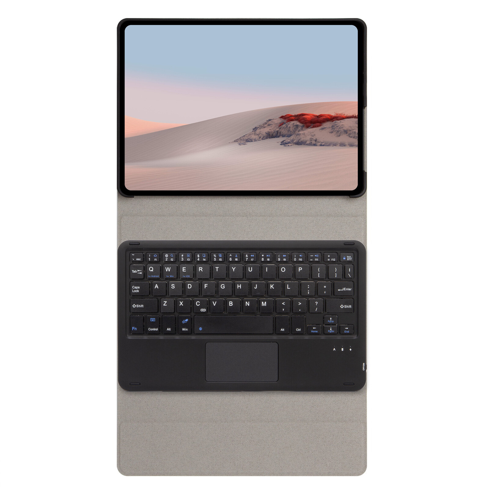 TouchPad Keyboard Case + Bluetooth Mouse for Surface Go 3 2021 10.5 inch, Slim Auto Sleep/Wake Case with Detachable Keyboard for Microsoft Surface Go 2 2020, Surface Go 2018
