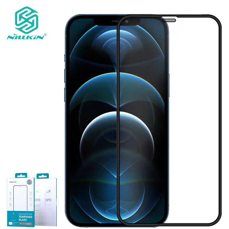Nillkin 3D Full Protective Glass for iPhone 12 / 12 Pro / 12 mini / 12 Pro Max PC Full Coverage Ultra Clear Screen Protector Tempered Glass film