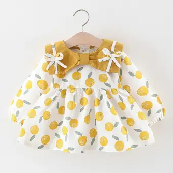 orange baby girl clothes