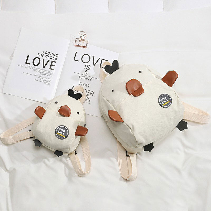 HOBIBEAR Kindergarten school bag New cute cartoon duck backpack for kids