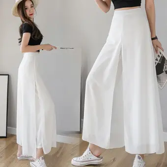 chiffon trousers plus size