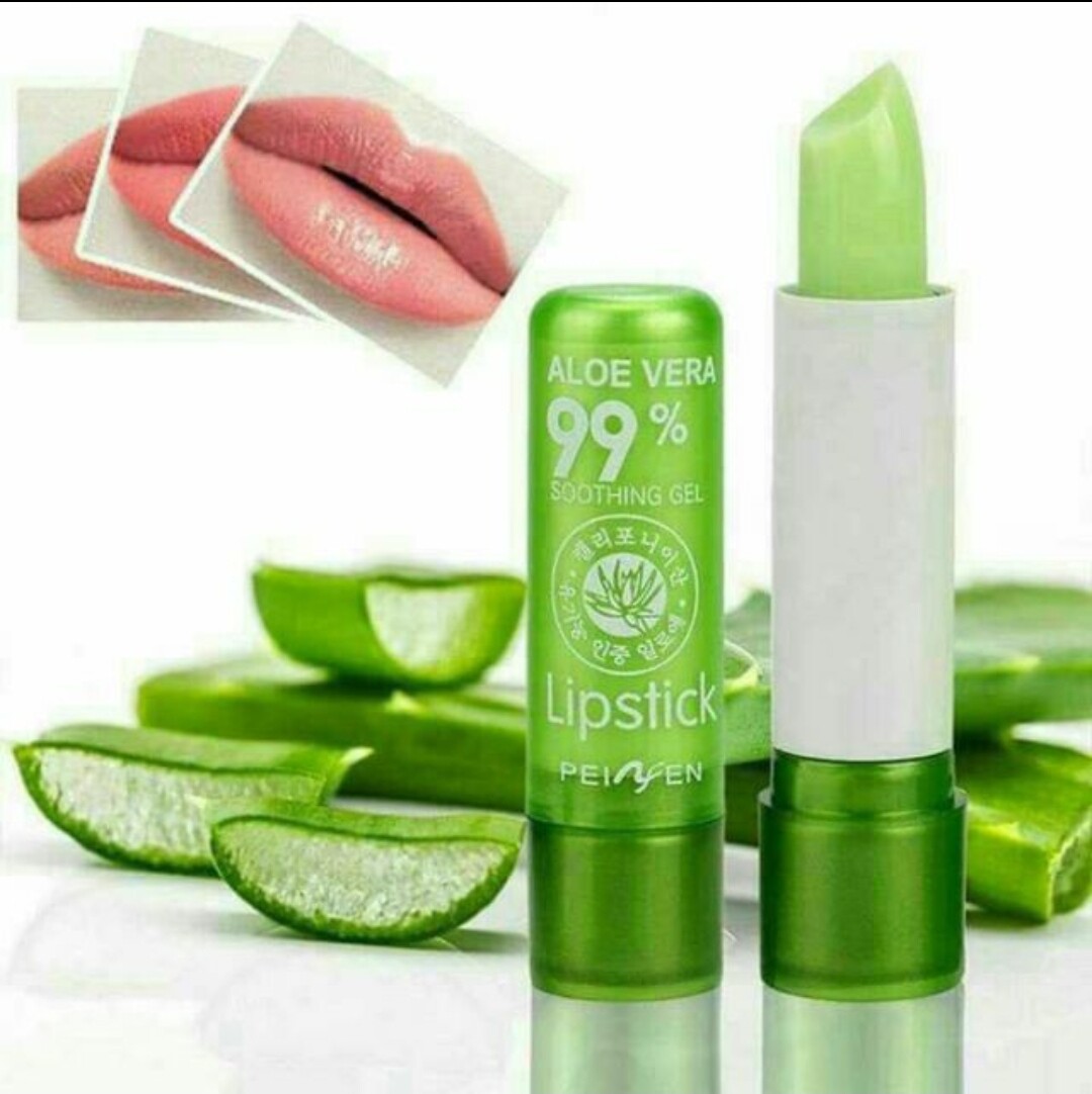 READY STOCK# Aloe Vera 99% Soothing Gel Lipstick Lip Balm Natural  Moisturizing Lip Balm Daily Use Lip Care Gentle Absorption Lip Balm -  Lazada | Lazada