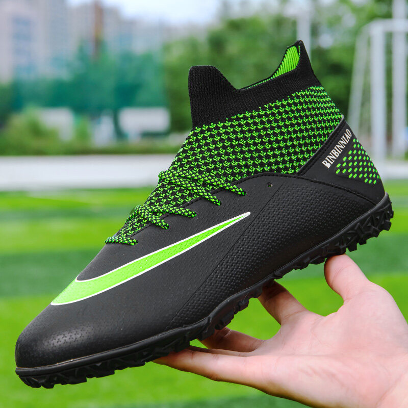 Football Boot Kids Boys Soccer Athletics Training Shoes Girls Indoor Sport Shoes Teenager FG/TF Football Shoes Sneakers for Unisex Kids 